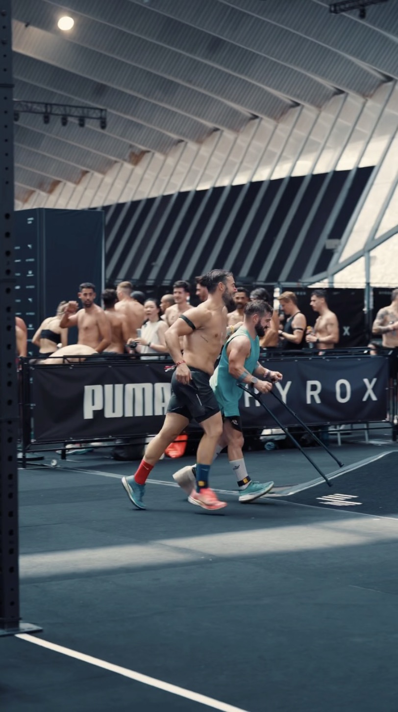 HYROX Tenerife doubles race